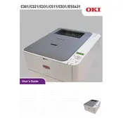 Oki C321 Europe Printer manual cover