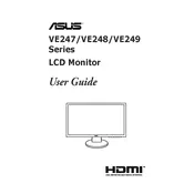 ASUS VE247H Monitor manual cover