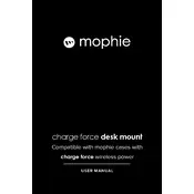 Mophie Charge Force Desk Mount Charger manual cover