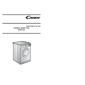 Candy WDDQ130METU manual cover