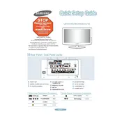 Samsung A330 Series TV manual cover