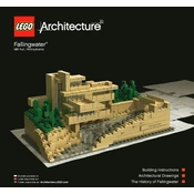 LEGO Fallingwater 21005 Construction Set manual cover