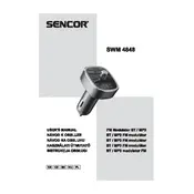 Sencor SWM 4848 Transmitter manual cover