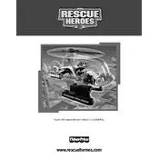 Fisher Price Mattel Rescue Heroes Rescue Chopper J4513 Toy manual cover