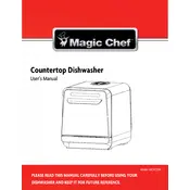 Magic Chef MCSCD3W Dishwasher manual cover