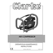 Clarke 2225215 Champ 230V Air Compressor manual cover