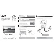 JVC LT-55C800 manual cover