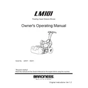 Kubota LM101 Mower manual cover