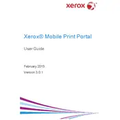 Xerox Mobile Print Portal for iOS Application manual cover