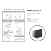 Currys Essentials C16LDIB11 manual cover