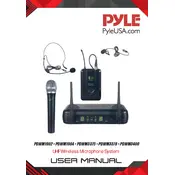 Pyle PDWM3375.5 Microphone System manual cover