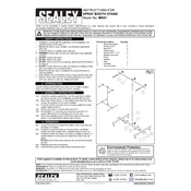 Sealey MK61 Stand manual cover