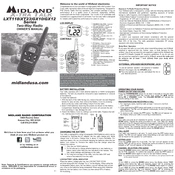 Midland GX10 X-tra Talk manual cover