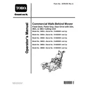 Toro 30638 Mower manual cover