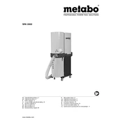 Metabo SPA 2002 Extraction System manual cover