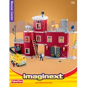 Fisher Price Mattel Imaginext Rescue Center 78328 Toy manual cover