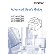 Brother MFC-9340CDW Advanced manual cover