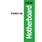 ASUS P5ND2 SE Motherboard manual cover