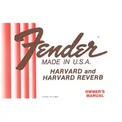 Fender Harvard Reverb Amplifier manual cover