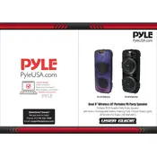 Pyle PHPD82A Speaker manual cover