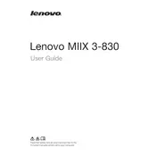 Lenovo IdeaPad Miix 3-830 Tablet