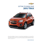 Chevrolet Trax 2015 manual cover