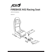 ADX Firebase A02 ARSFBA0222 Chair manual cover