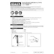 Sealey AK481 Grease Gun manual cover