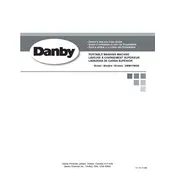 Danby DWM17WDB Washing Machine manual cover