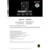 be quiet! Power Zone 850W Power Supply manual cover