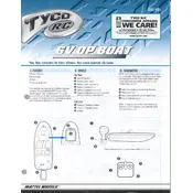 Tyco Mattel RC 6V Bass Boat 97007 Toy manual cover