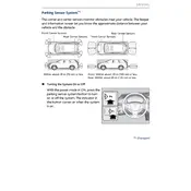 Acura MDX Sport Hybrid Parking Sensor System 2020 SUV manual cover