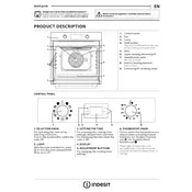 Indesit KFWS 3844 H IX UK Oven
