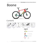 Trek Boone Bicycle manual cover