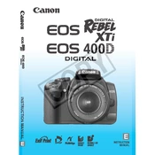 Canon EOS 400D manual cover