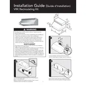 Viking VRK30SS Recirculator manual cover