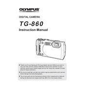 Olympus TG-860 manual cover