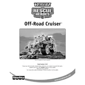 Fisher Price Mattel Rescue Heroes Robotz Off-Road Cruiser C7463 Toy manual cover