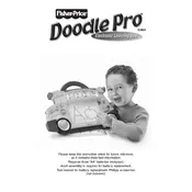 Fisher Price Mattel Doodle Pro Electronic Learning Bus G3851 Toy manual cover