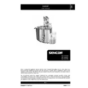 Sencor SJE 1005SS Juicer manual cover