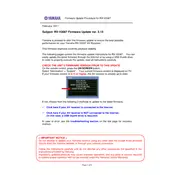 Yamaha RX-V2067 Firmware