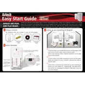 Aztech HL115EP HomePlug manual cover