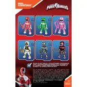 Mega Construx Mattel Power Rangers Blind Pack DPK62 Construction Set manual cover