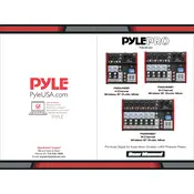 Pyle PMXU48BT Mixer manual cover