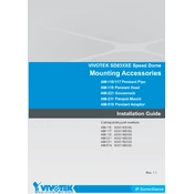 Vivotek AM-116 Recessed Kit manual cover