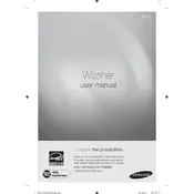 Samsung Pure Cycle WF231ANW Washing Machine manual cover