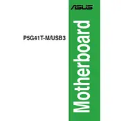 ASUS P5G41T-M-USB3 Motherboard manual cover