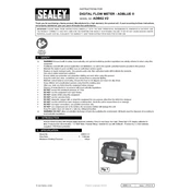 Sealey ADB02.V2 Flow Meter manual cover