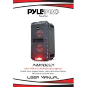 Pyle PWMKRDJ89BT Speaker manual cover