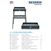 Severin PG 8565 Grill manual cover